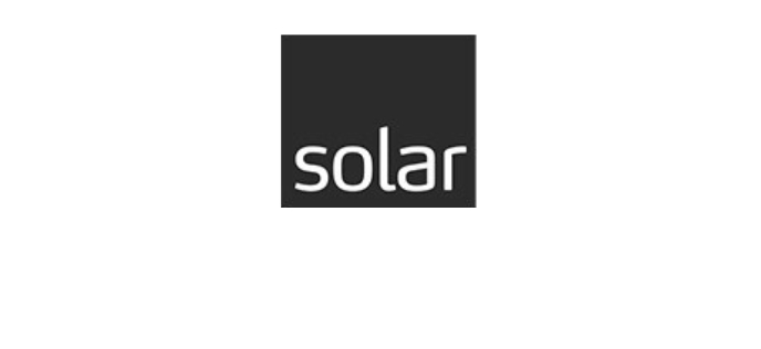 solar logo bw