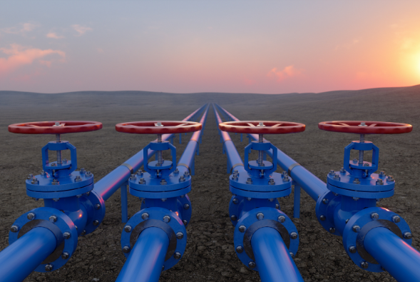 Coupling Pipes Sunset